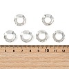 Brass Rhinestone Spacer Beads RB-A020-14mm-01S-2