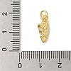 Rack Plating Brass Charms KK-U027-41G-3