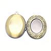 Brass Locket Pendants KK-F717-18AB-NR-4