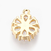 Brass Charms KK-O106-22G-2