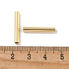 Brass Tube Beads KK-H503-03G-02-3