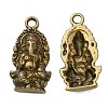 Tibetan Style Alloy Pendants TIBEP-T002-38AB-NR-2