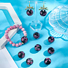 10Pcs Handmade Inner Flower Lampwork Beads LAMP-PA0001-02B-3