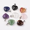 Mixed Stone Pendants G-G956-B-FF-1