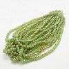 Electroplate Glass Faceted Rondelle Beads Strands EGLA-D020-8x5mm-58-3