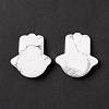 Natural Howlite Cabochons G-E579-04C-2