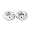 Rack Plating Brass Round Cuff Earrings EJEW-R150-01P-2