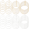 80Pcs 8 Styles 316 Surgical Stainless Steel Wine Glass Charms Rings STAS-BBC0005-96-1
