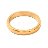Ion Plating(IP) 304 Stainless Steel With Rhinestone Rings for Women RJEW-S239-01G-3