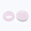 Natural Rose Quartz Cabochons G-E492-F-02-2