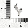 Brass Micro Pave Cubic Zirconia Pendants KK-B132-12P-R-3