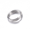Tarnish Resistant 201 Stainless Steel Split Rings LS-X-STAS-P092-03-2