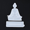 YOGA DIY Silicone Statue Molds DIY-G046-11-4