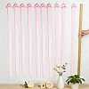 10Pcs Polyester Hairpin Hair Clip Holder Storage Organizer Hanging Ribbon HJEW-FG00050-3