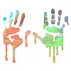 Car Decals- 1 Pcs Hand Car Hood Sticker ST-F711-2-3