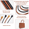   4Pcs 2 Colors PU Imitation Leather Sew On Bag Handles FIND-PH0006-34-3