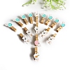 Easter Rabbit Wooden Spring Clips EAER-PW0001-156-4