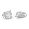 Non-Tarnish 316 Surgical Stainless Steel Pendants X-STAS-C026-20P-3