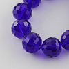 Transparent Glass Bead Strands GLAA-R095-12mm-24-1