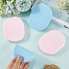 4Pcs 2 Colors PVA Sponge Makeup Powder Puff MRMJ-GF0001-64C-3