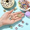 Baking Paint Apaque Acrylic Beads MACR-CJZ0001-06-4