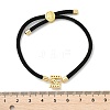 Adjustable Nylon Cord Bracelets BJEW-C096-01G-26-5