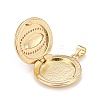 Brass Micro Pave Cubic Zirconia Locket Pendants KK-A161-52G-3