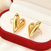 304 Stainless Steel Cuff Earrings EJEW-U043-02G-3