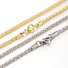 304 Stainless Steel Popcorn Chain Necklaces NJEW-J032-22-1