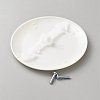 ABS Plastic Round Ceiling Box Cover Plate FIND-WH0816-087-2