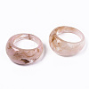 Resin Finger Rings X-RJEW-N033-004-B01-2
