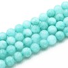 Natural Quartz Beads Strands G-N355-6mm-37-1
