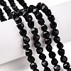 Natural Obsidian Beads Strands G-T138-215-1