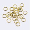 Sterling Silver Closed Jump Rings STER-F036-03G-0.8x5-1