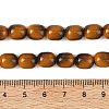 Dyed Imitation Tiger Eye Glass Beads Strands GLAA-H040-02E-4