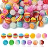 3 Styles ABS Plastic Beads KY-FS0001-24-1
