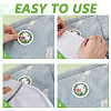 14Pcs Polyester Clothing Patches PATC-WH0022-41-3