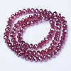 Electroplate Glass Beads Strands LS-EGLA-A034-T1mm-A02-2