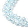 Plating Natural Selenite Beads Strands G-G120-A01-02-03-2