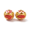 Hollow Alloy Beads ENAM-L039-20MG-02-2