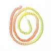 Transparent Gradient Color Glass Beads Strands X1-GLAA-H021-01B-09-4