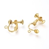 Brass Screw Clip Earring Converter EC143-NFG-3