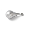304 Stainless Steel Pendants STAS-U046-01C-P-2