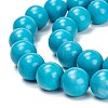 Natural Howlite Beads Strands G-C180-15C-2