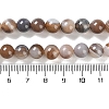 Natural Striped Agate/Banded Agate Beads Strands G-Z060-A01-B14-5