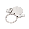 Alloy 201 Stainless Steel Pendants Keychain KEYC-JKC00840-4