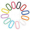 10Pcs Alloy Spring Gate Rings FIND-TA0009-25H-6