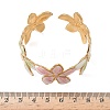 304 Stainless Steel Cuff Bangles for Women BJEW-F525-04E-G-3