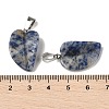 Natural & Synthetic Mixed Gemstone Pendants G-B127-01P-5