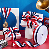 Polyester Grosgrain Ribbon OCOR-WH0111-07A-2